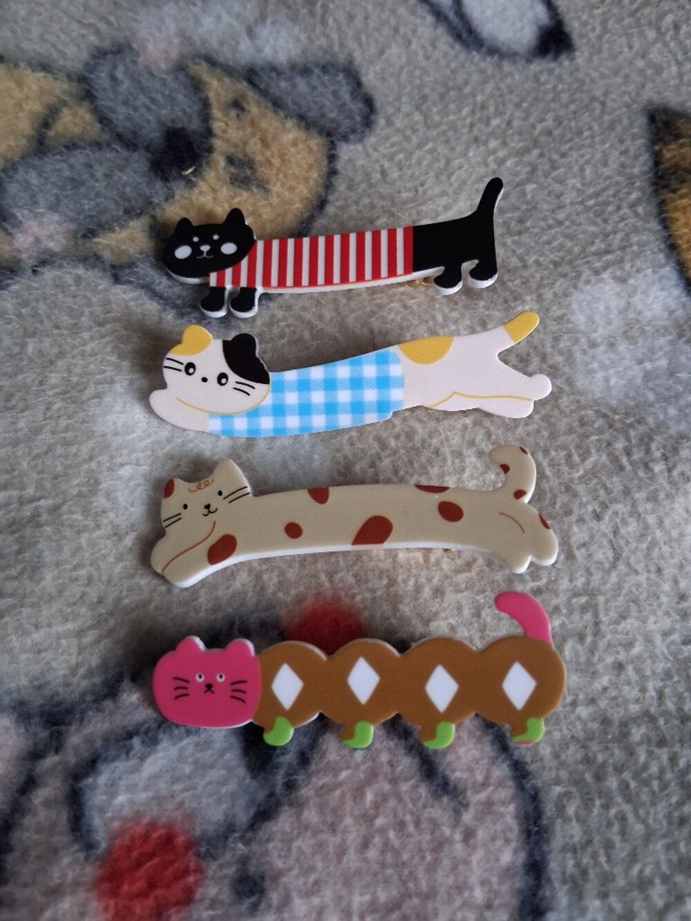 new hair clips cats